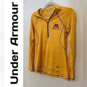 Under Armour Gold Quarter-Zip Minnesota Long Sleeve